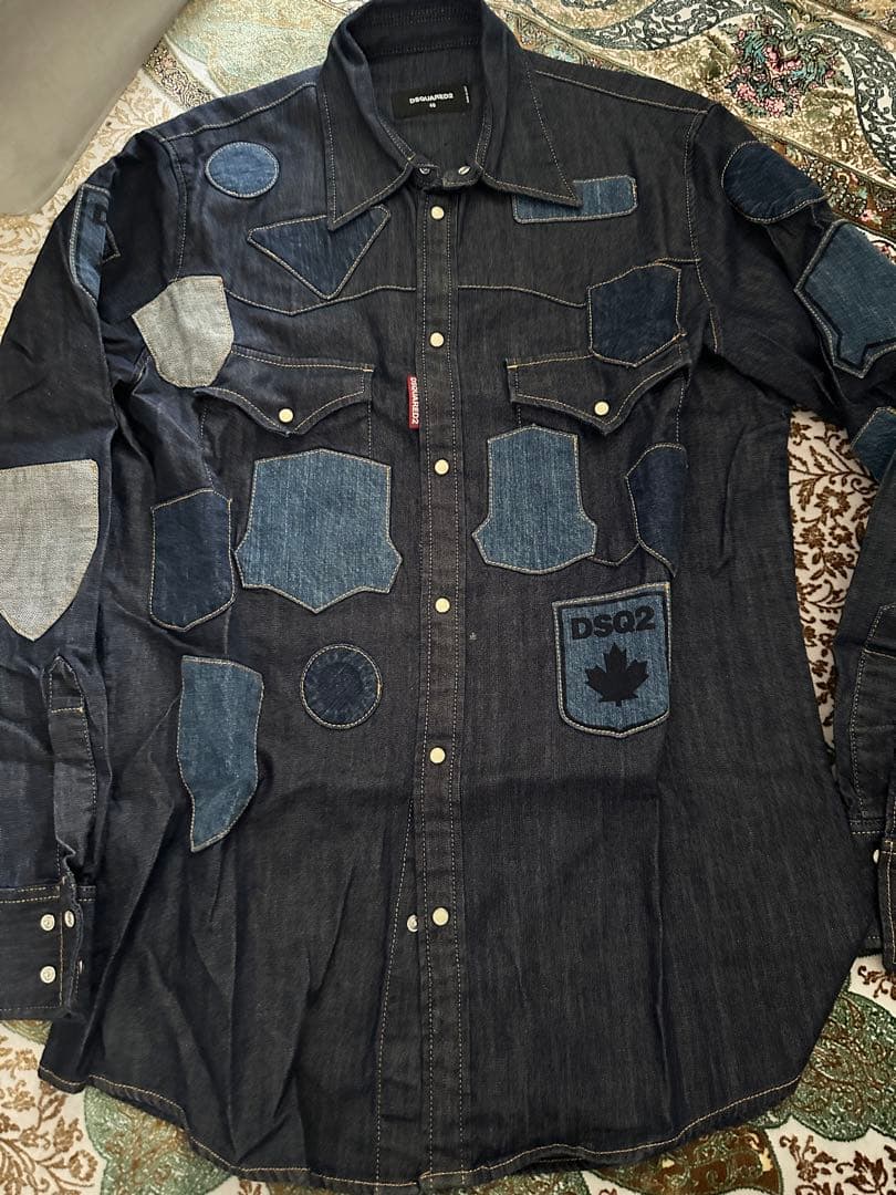 ディースクエアード/DSQUARED2 ジーンズシャツ　メンズ