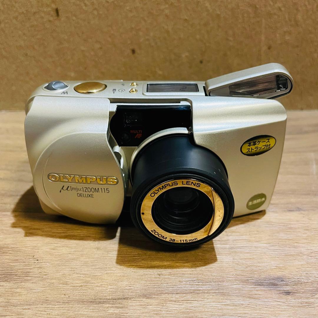 OLYMPUS μ [mju:] u ZOOM 115 DELUXE カメラ