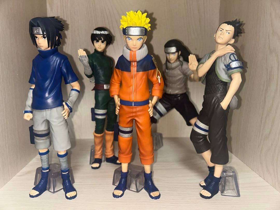 NARUTO 1番くじ　フィギュア　中忍試験編　5体セット
