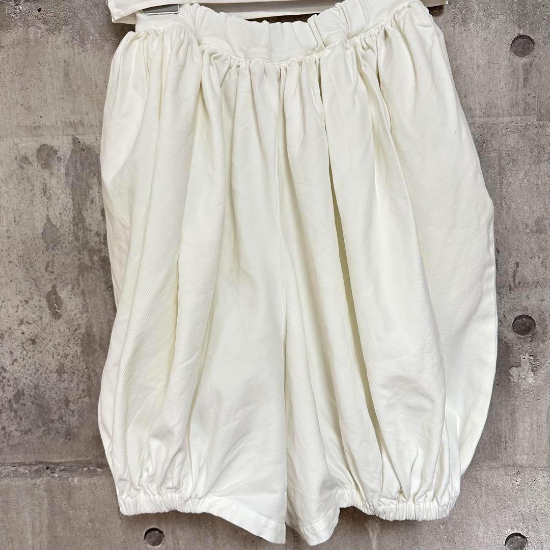 XS COMME des GARCONS かぼちゃパンツ バルーンパンツ 白