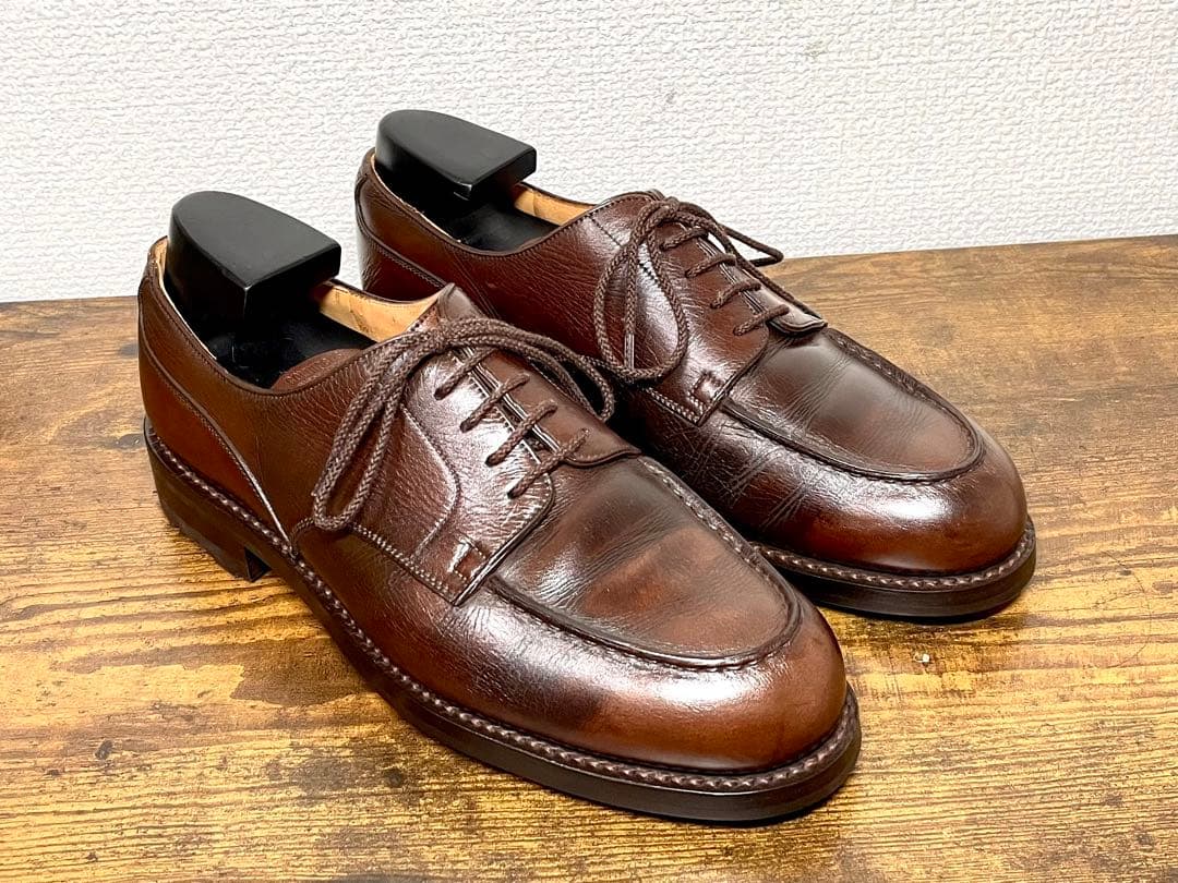 廃盤◎ J.M.WESTON GOLF ダークブラウン オールソール 6E 革靴