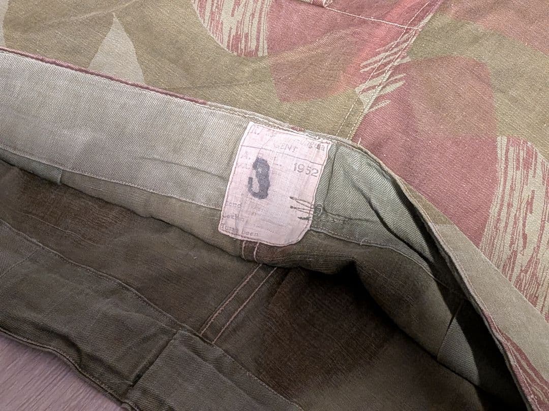 前期型 1952 50s ブラッシュストロークカモ ベルギー軍