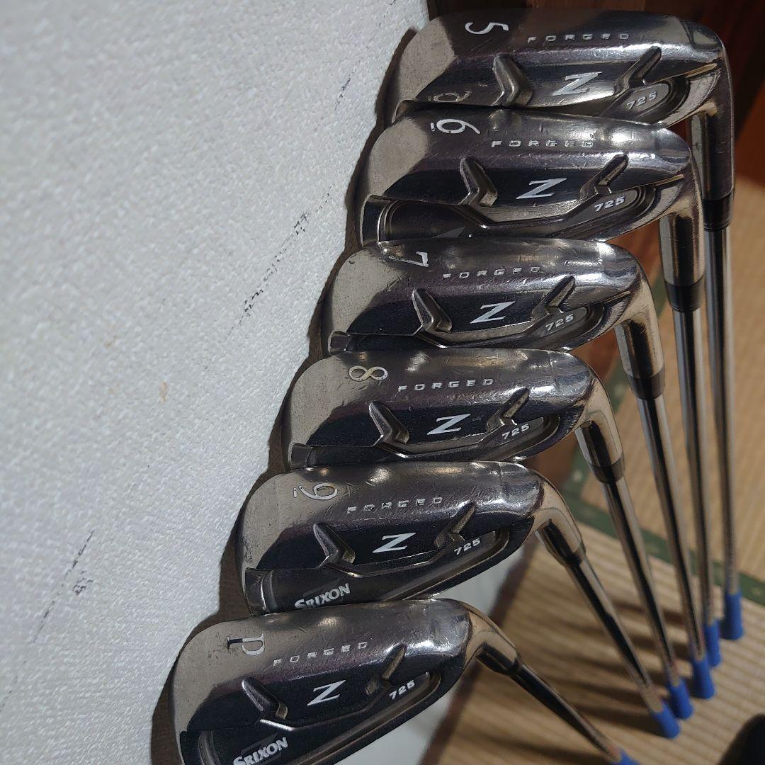 SAXON(スリクソン) Z725 アイアンセット 5〜9番 PW