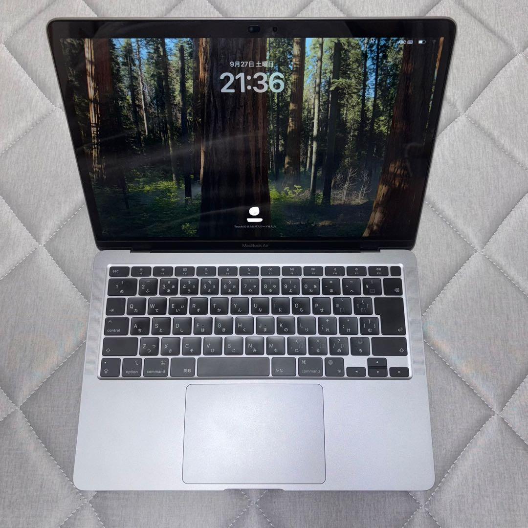 【最大容量92%】Mac book Air M1 16GB 512GB