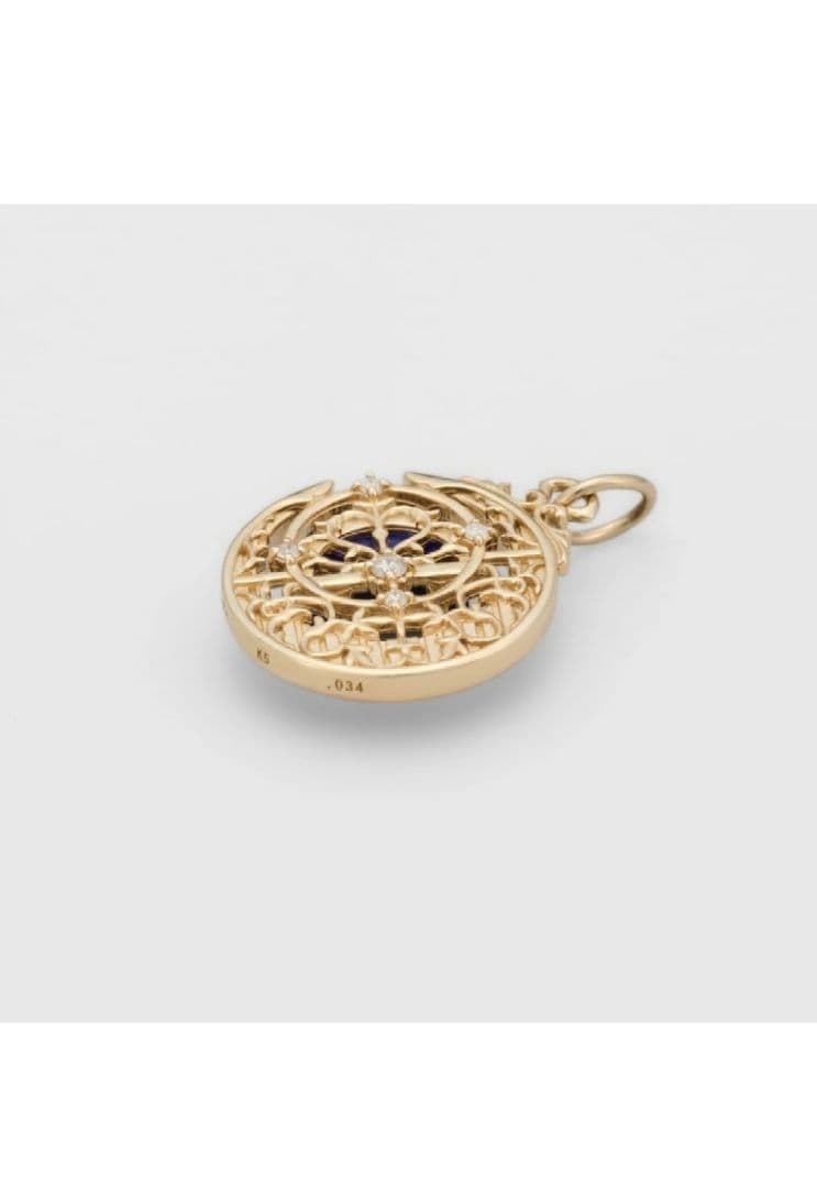 agete K5ラピスラズリチャーム