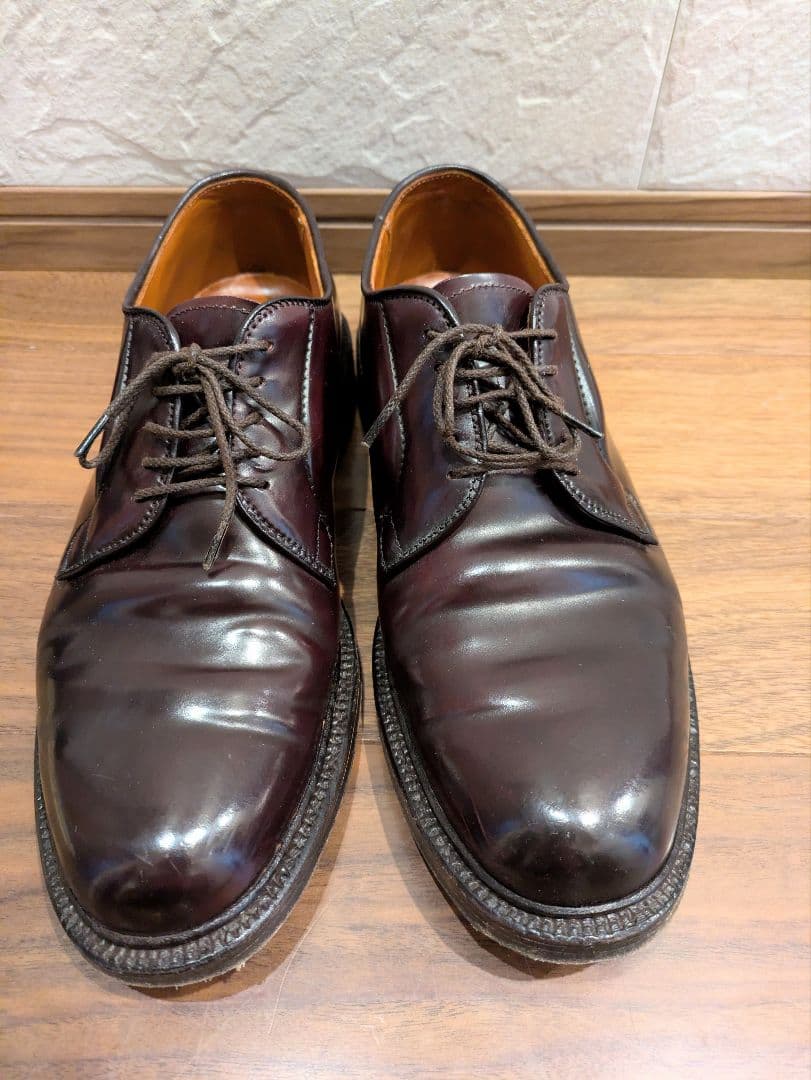 【しばた】Alden 990 コードバン US7 純正シューツリー付