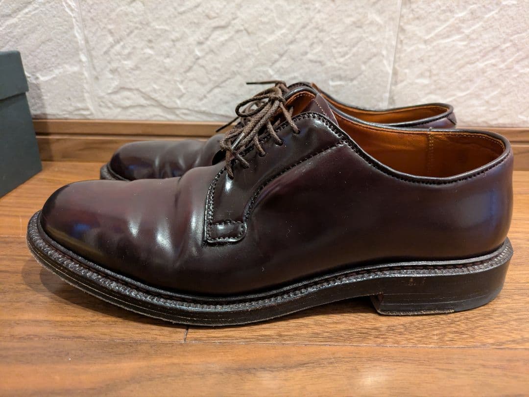 【しばた】Alden 990 コードバン US7 純正シューツリー付
