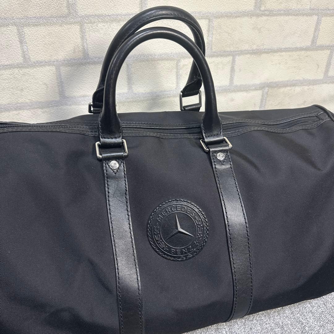 メルセデスベンツ×ハンティングワールド ボストンバッグ ブラック 希少