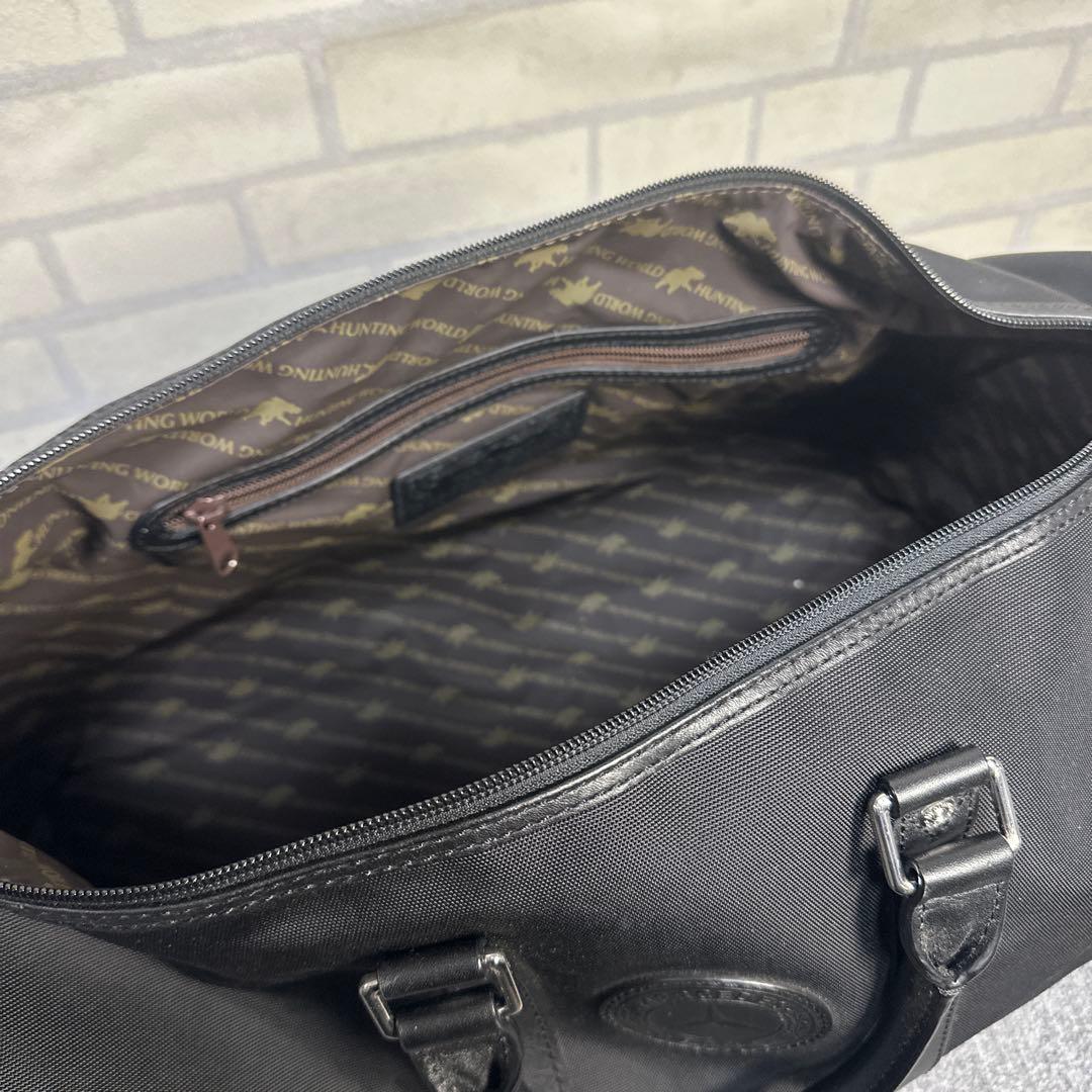 メルセデスベンツ×ハンティングワールド ボストンバッグ ブラック 希少