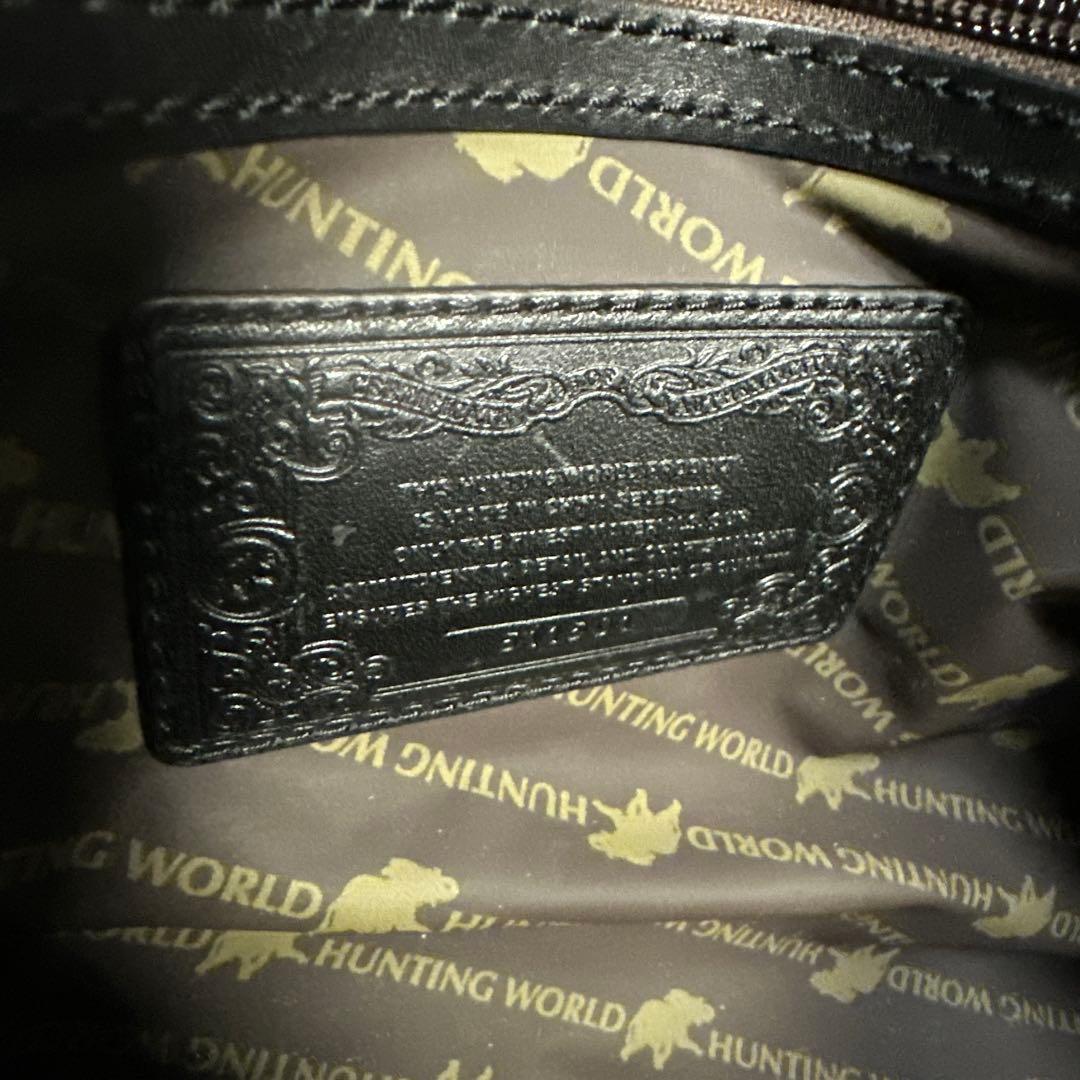 メルセデスベンツ×ハンティングワールド ボストンバッグ ブラック 希少