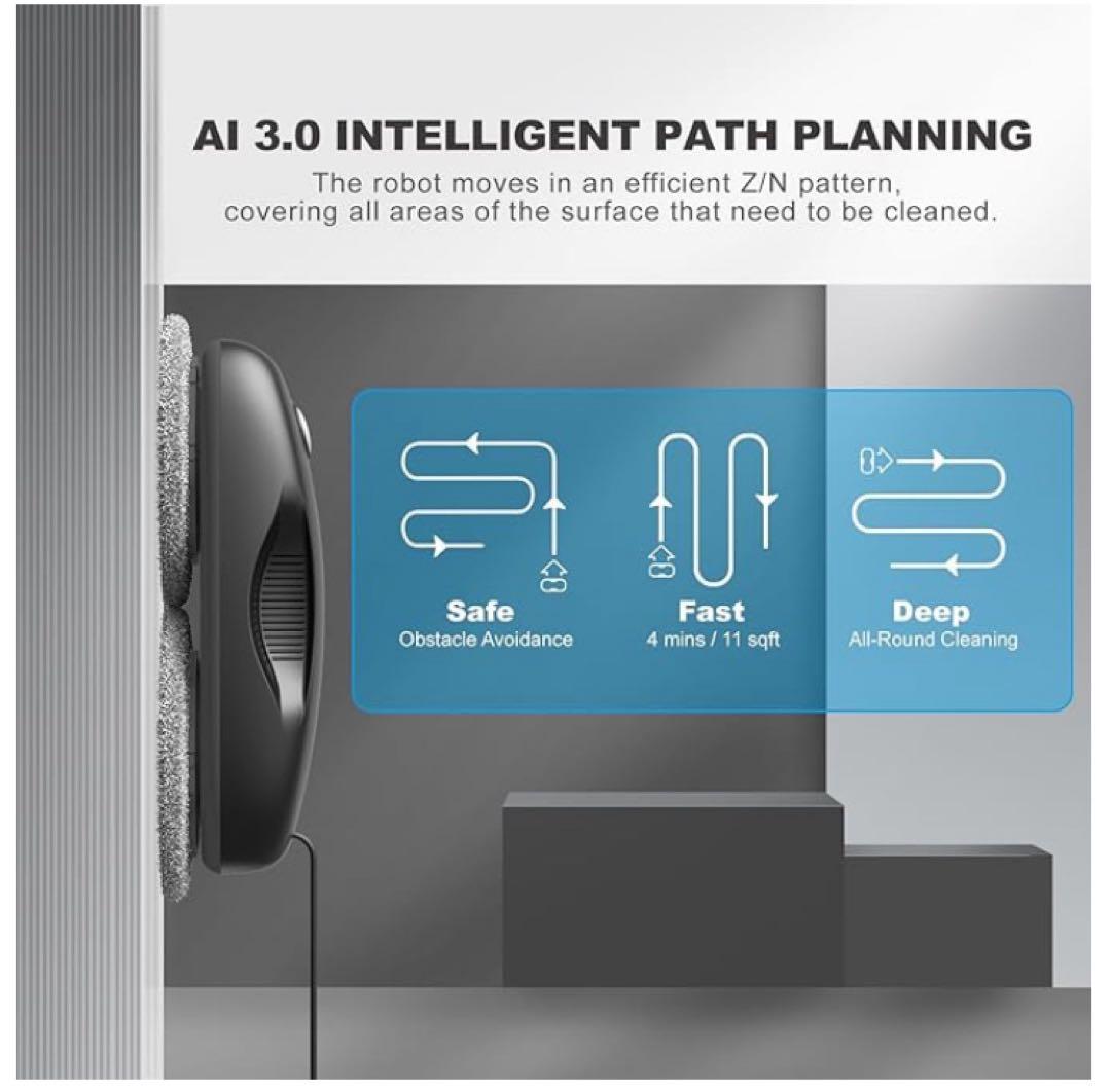 窓拭きロボット：TOSIMA