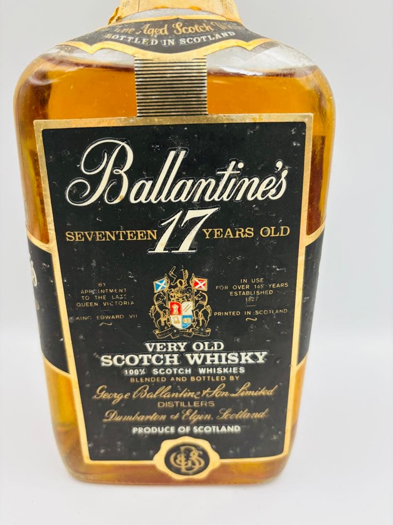未開栓 バランタイン17年 スコッチウイスキー 赤青紋章 760ml 43%
