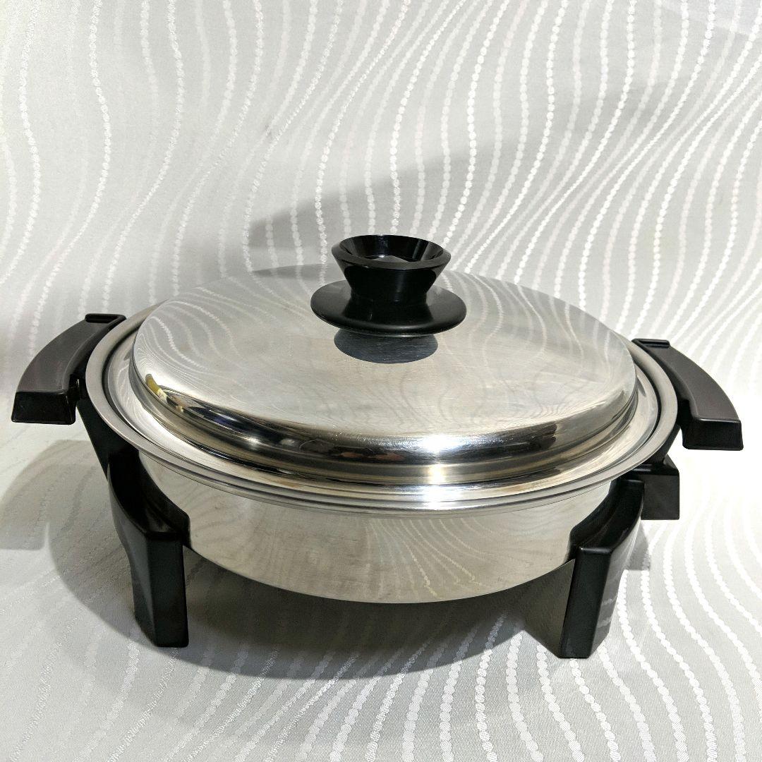 電気フライパン 電気鍋 リキッドコア　ロイヤルクイーン