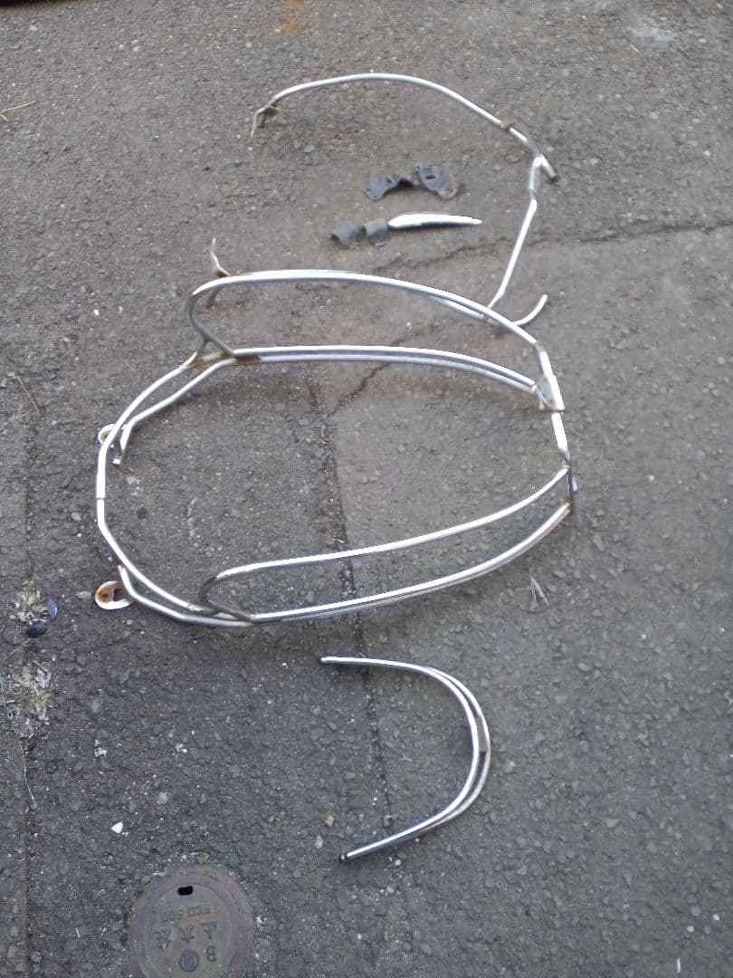 う*し様 ホンダ AF24　ジョルノ純正　オプション　ガードパイプ　3点セット