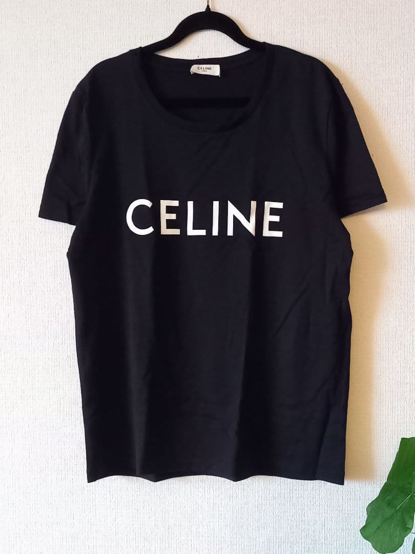 CELINE 黒 半袖Tシャツ