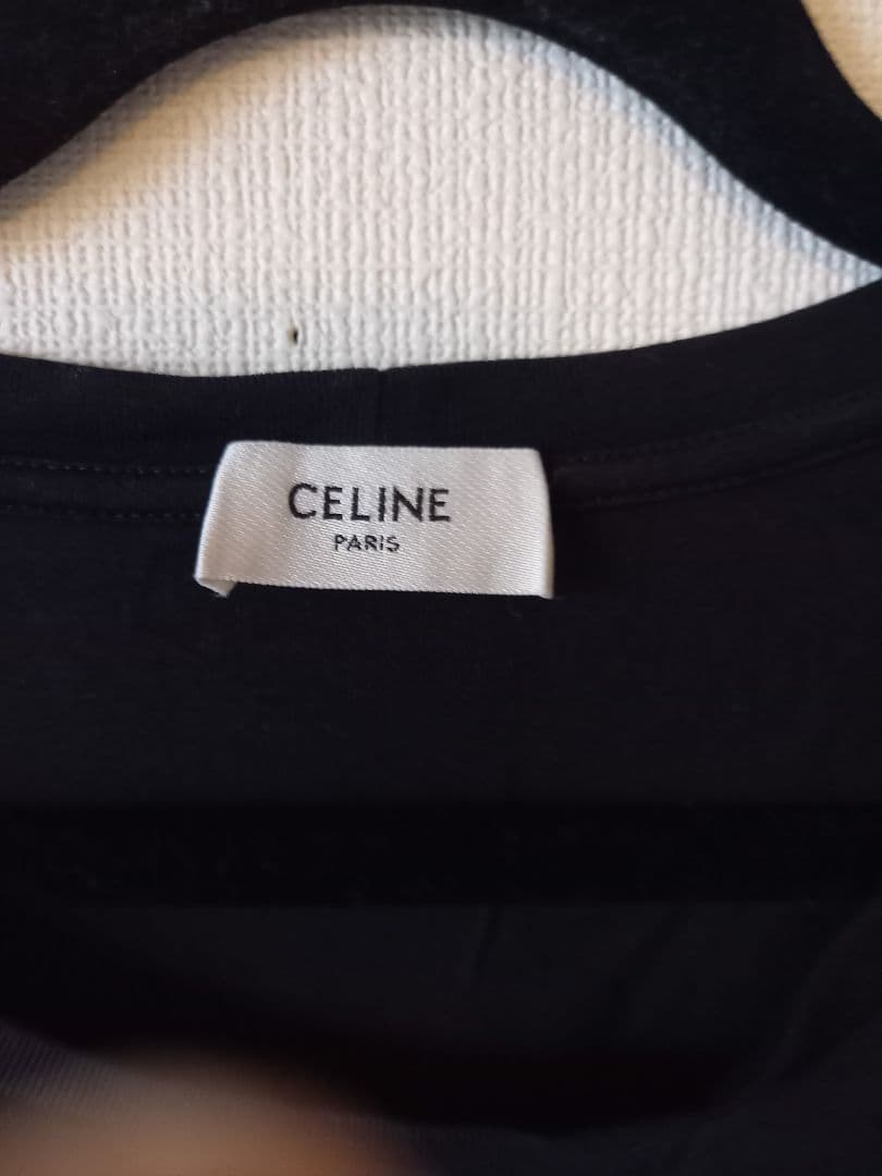 CELINE 黒 半袖Tシャツ
