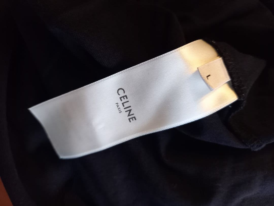 CELINE 黒 半袖Tシャツ
