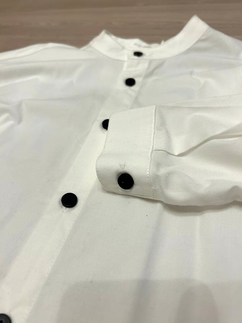 riziere　ノーカラージャケットセットアップ　バンドカラーシャツ120