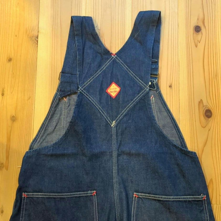 PAYDAY 50sビンテージオーバーオール 濃紺デニム　ミントコンディション