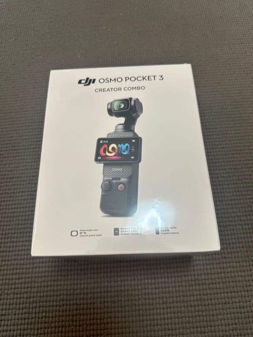 【新品・未開封】dji osmo pocket3 クリエイターコンボ