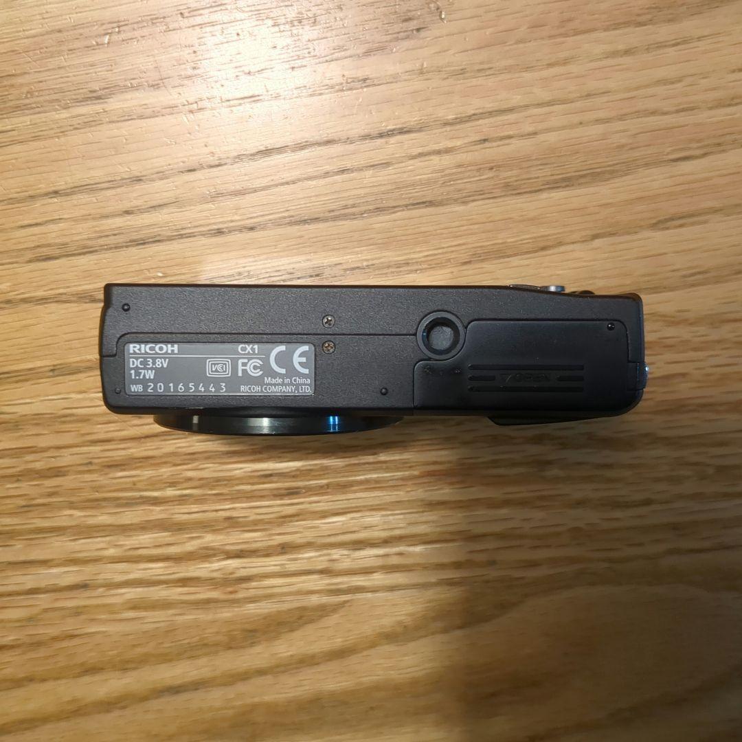 RICOH CX1 コンパクトデジタルカメラ ブラック
