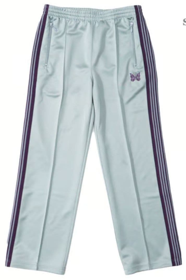 NEEDLES☆トラックパンツ 新品サックスブルーS（ニードルス・ネペンテス）