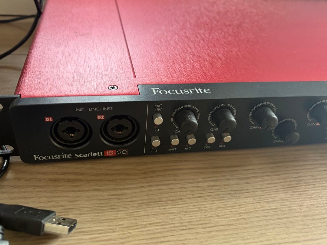 DTM・DAW Focusrite scarlett 18i20