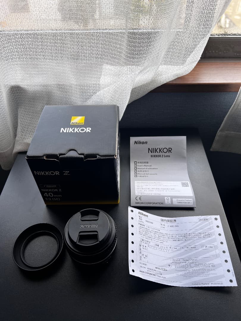 NIKKOR Z 40mm f/2 SE レンズ