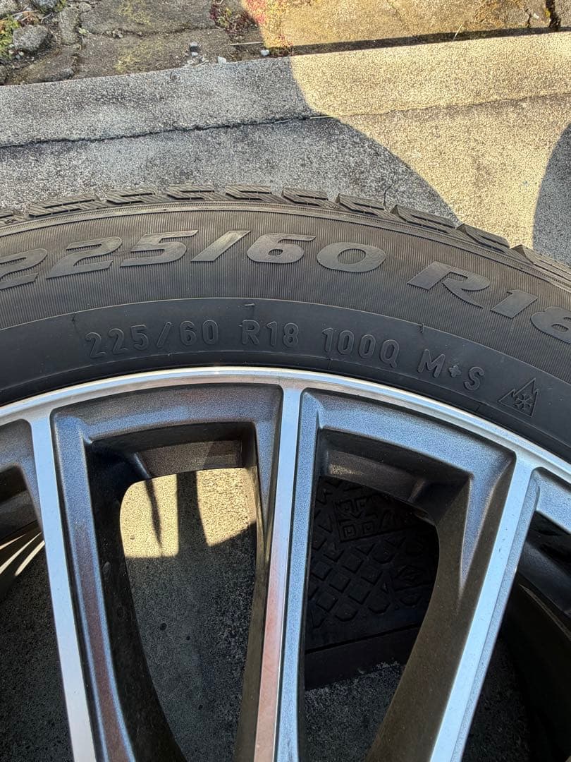 ピレリ 225/60R18 タイヤ・ホイールセット 18インチ　5穴