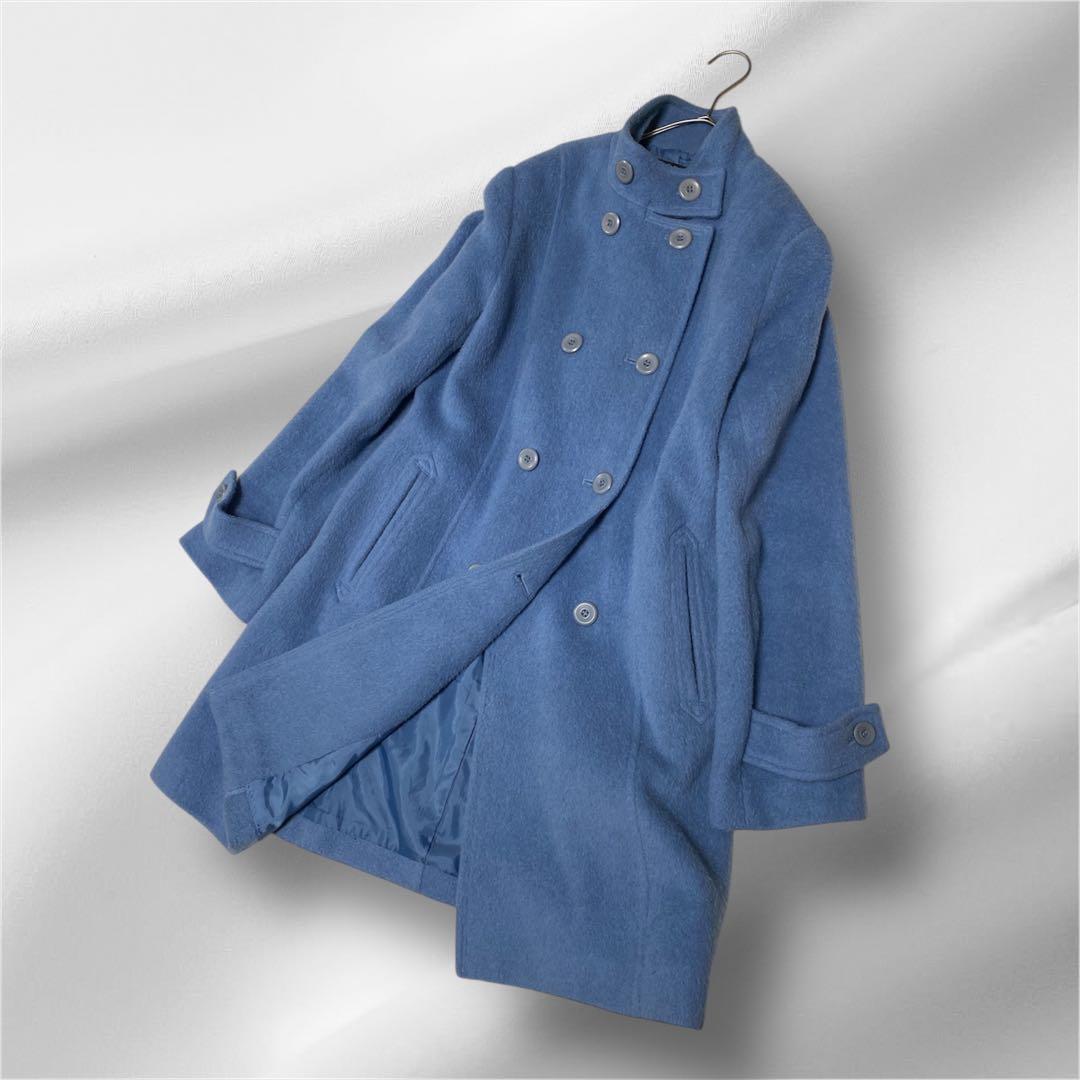 大きいサイズ！CPA/ステンカラー/ウール/アンゴラコート13