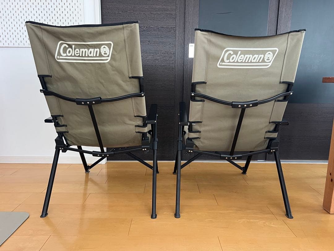 Coleman コールマン　アウトドアチェア 2脚セット　中古訳あり