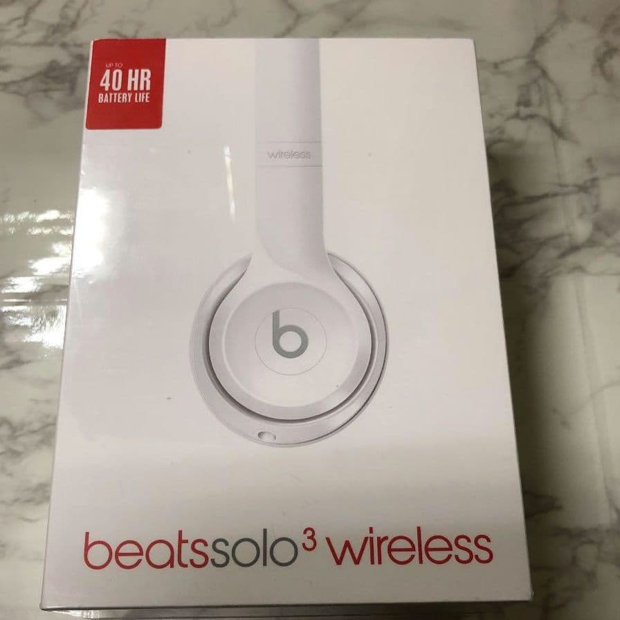 【新品未開封】 beats solo3 wireless ホワイト