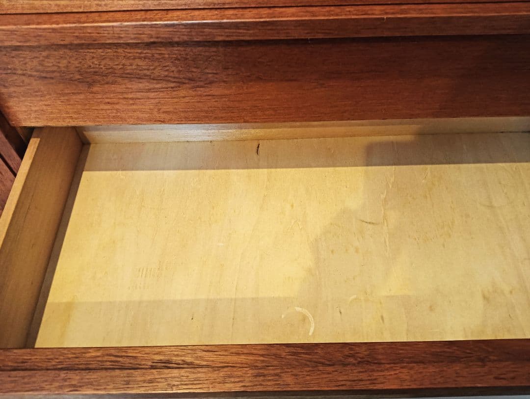 希少 チーク　カップボード　下部のみ　食器棚　キャビネット