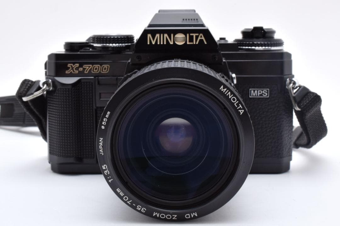 フィルムカメラ MINOLTA X-700 MPS + MD ZOOM 35-70mm F3.5