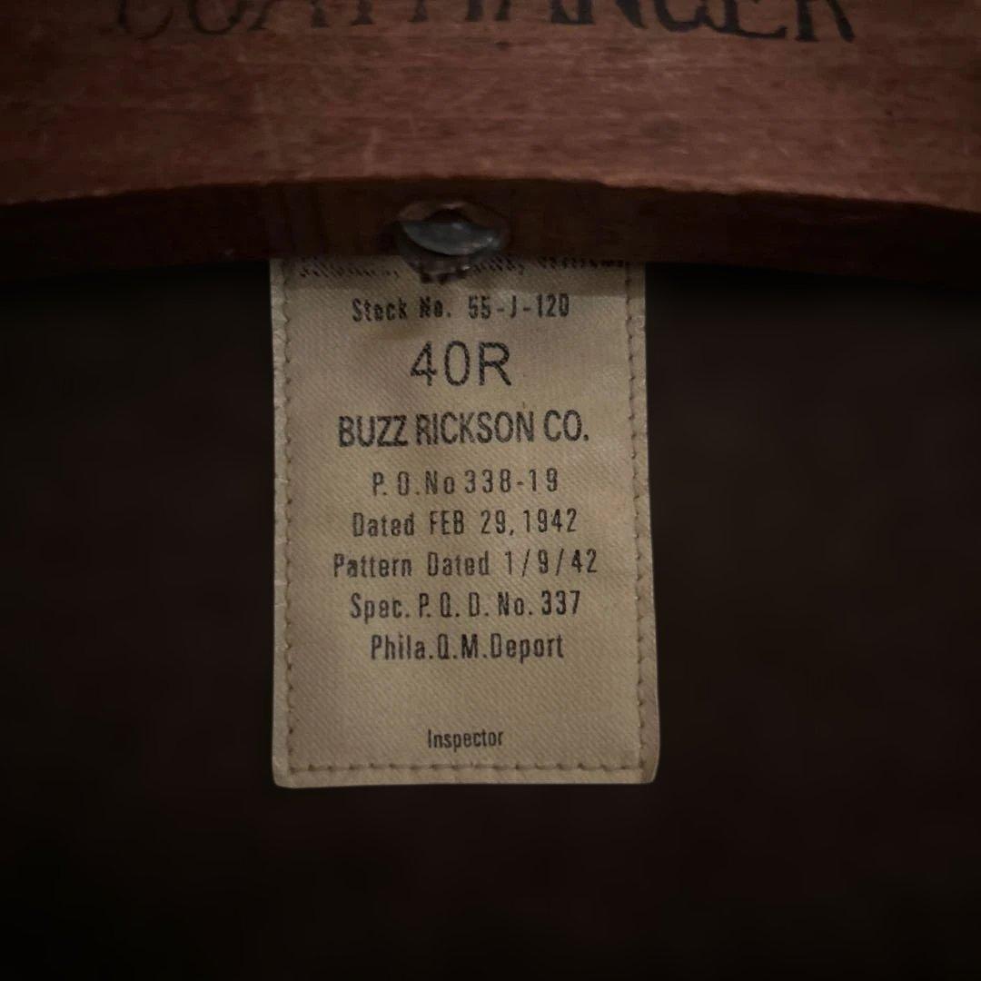 BUZZ RICKSON ミリタリージャケット 40R タクシードライバー