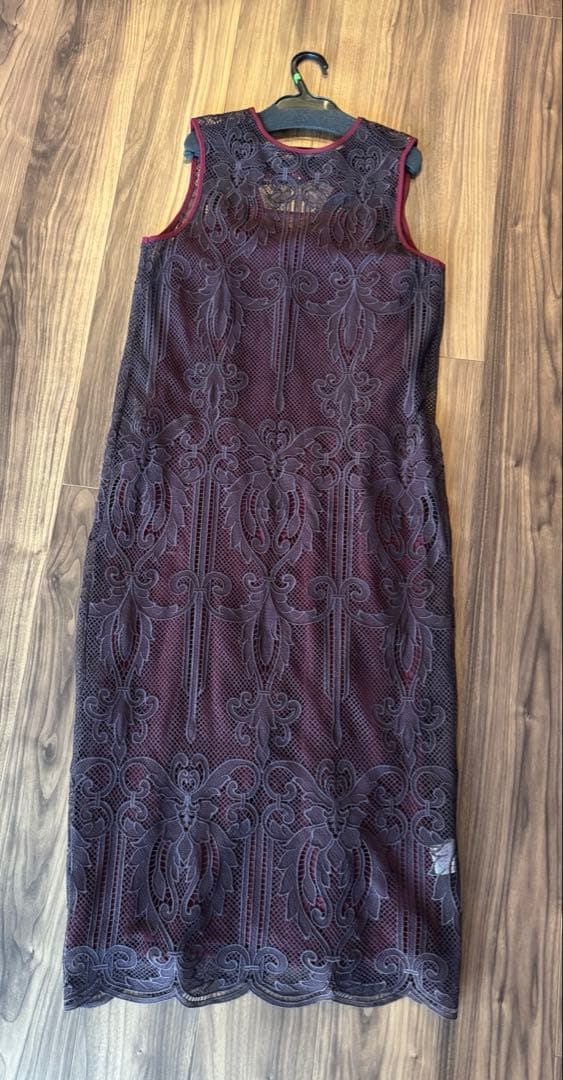 スーツ・フォーマル・ドレス ANDRESD chemical lace zipper dress