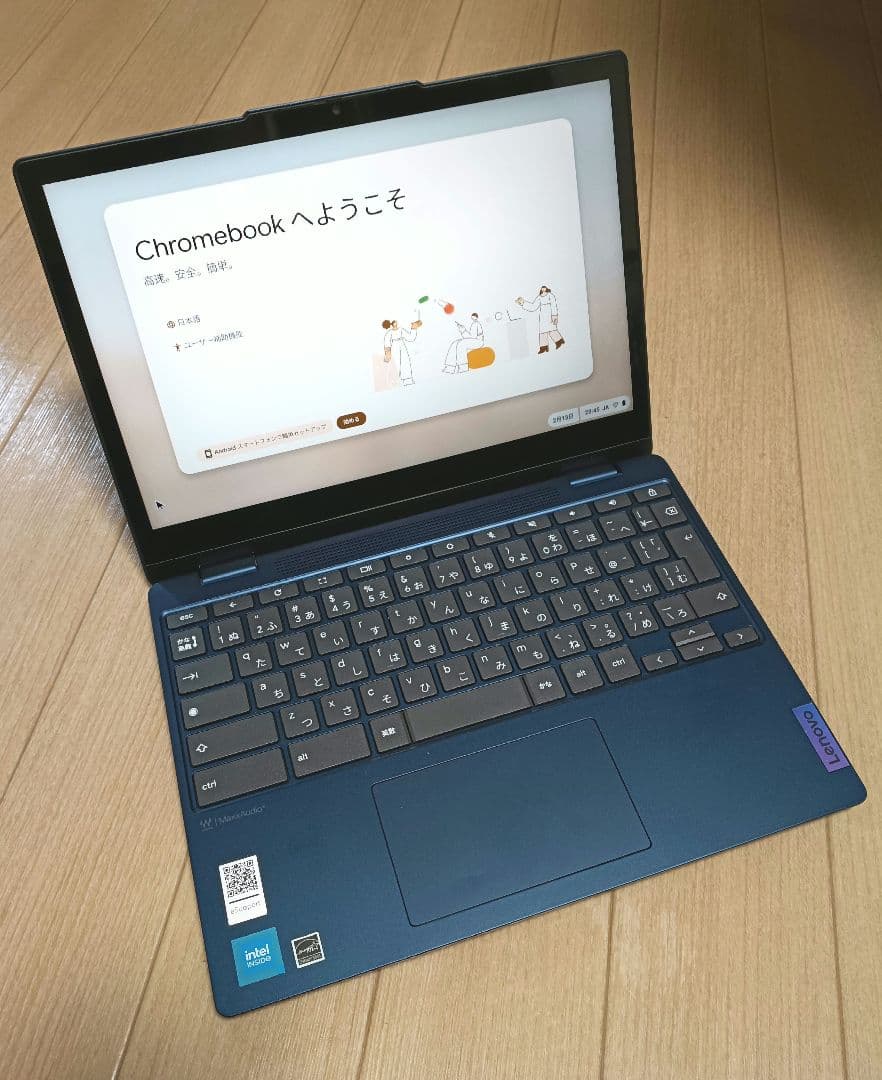 ​【美品】Lenovo Chromebook（Intel N100）お値段相談可
