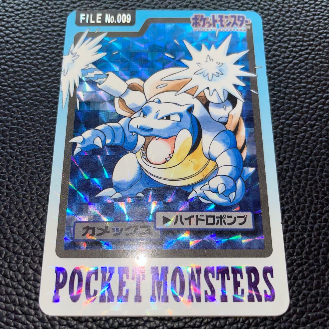 ポケモン バンダイ 1997 カードダス カメックス FILE No.009