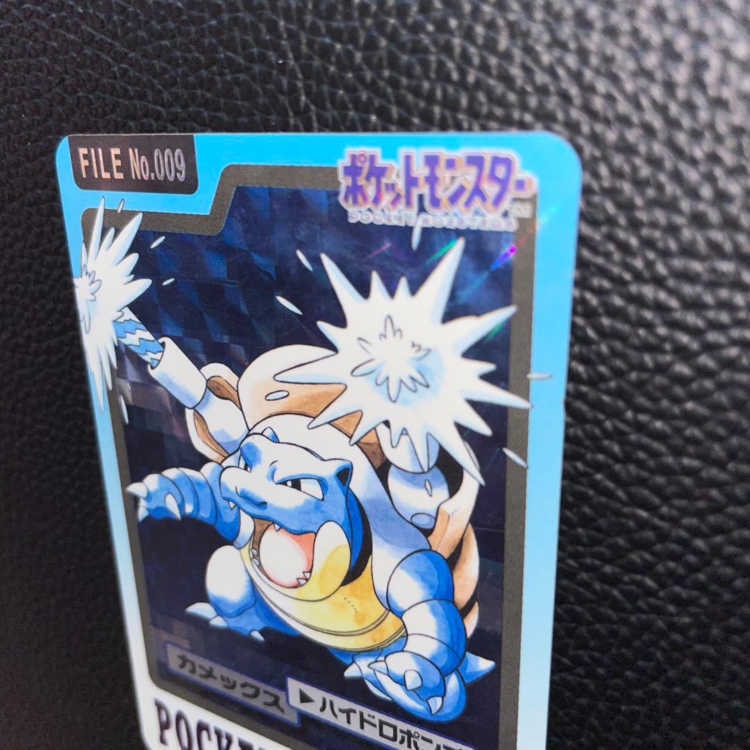 ポケモン バンダイ 1997 カードダス カメックス FILE No.009