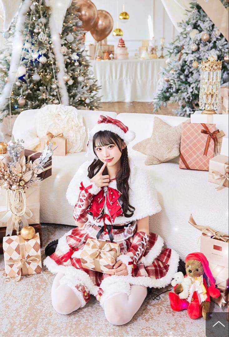 d*9様 iLiFE!×Malymoon メロウチェックアイドルサンタ 小熊まむ