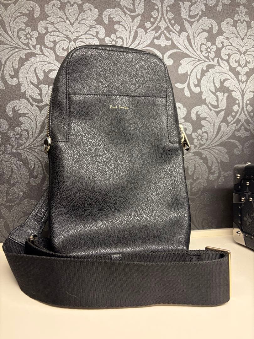 Paul Smith ポールスミス 極美品 レザーショルダーバッグ 長財布セット