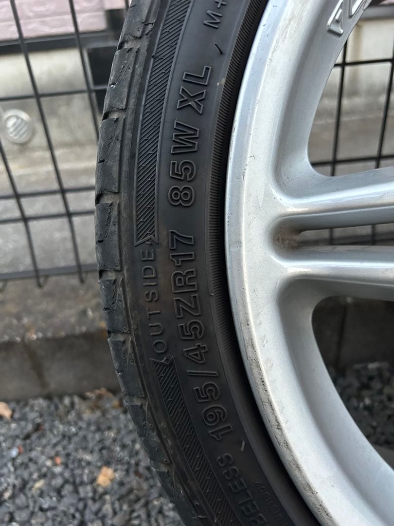 レア BWA 17インチ 7J+38 4穴 PCD100 4本セット イタリア製