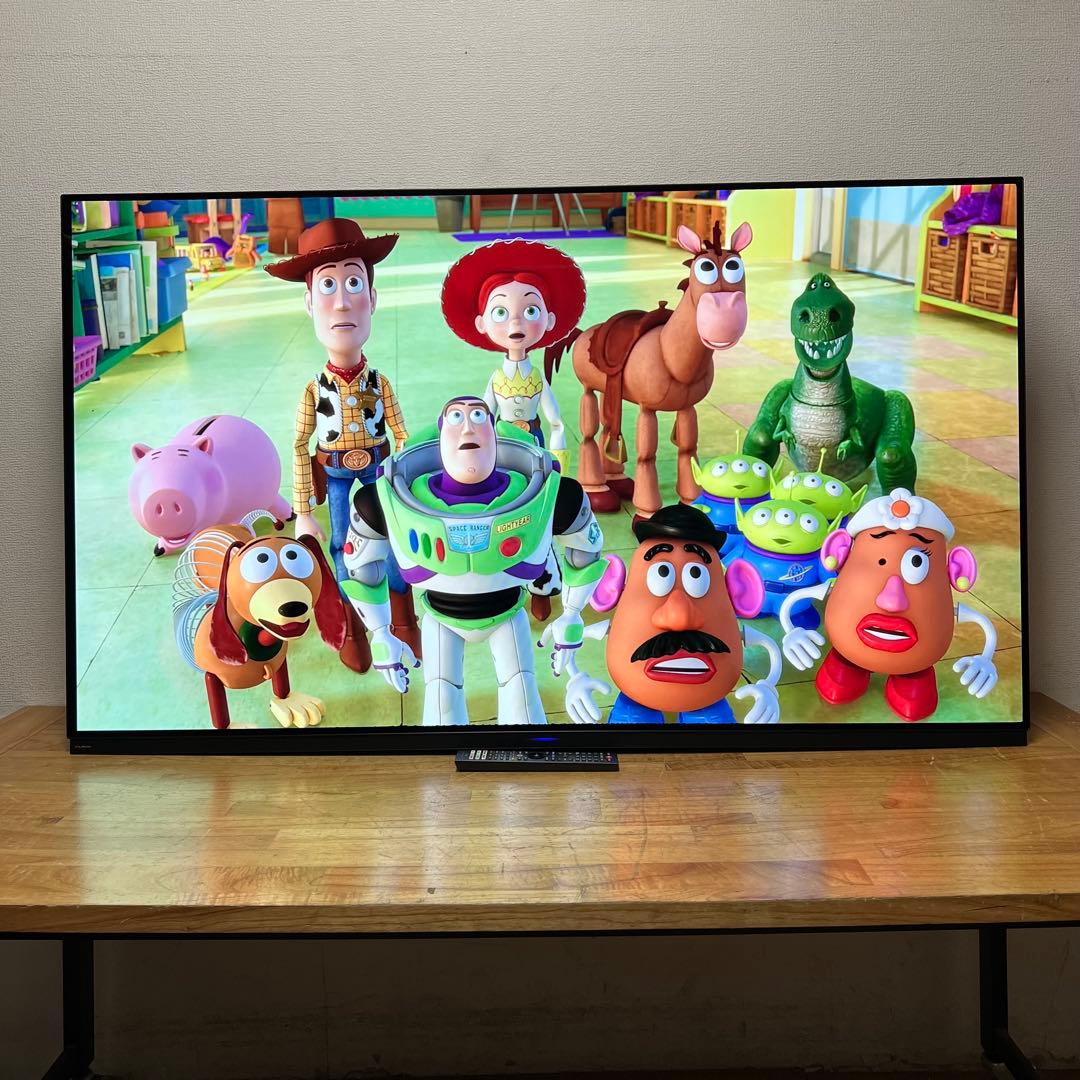 FUNAI 65V型 4K 有機ELテレビ FE-65U7030 動画アプリ搭載