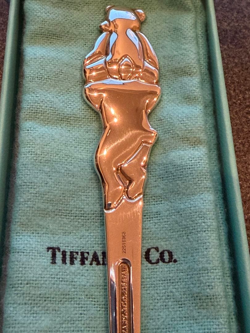 ティファニー　silver925 スターリング　スプーン　ベアー　39g