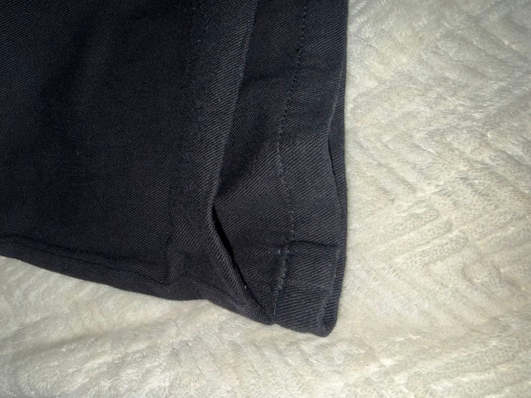 ANDMARY Heart point cargo pants ブラック