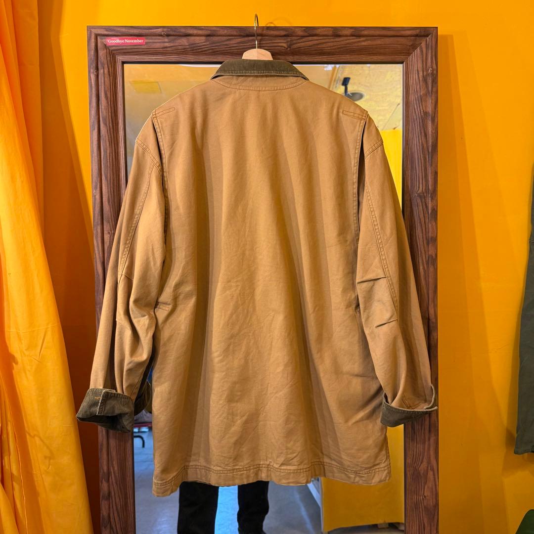 90s L.L.Bean ヴィンテージエルエルビーン　ベージュ カバーオール