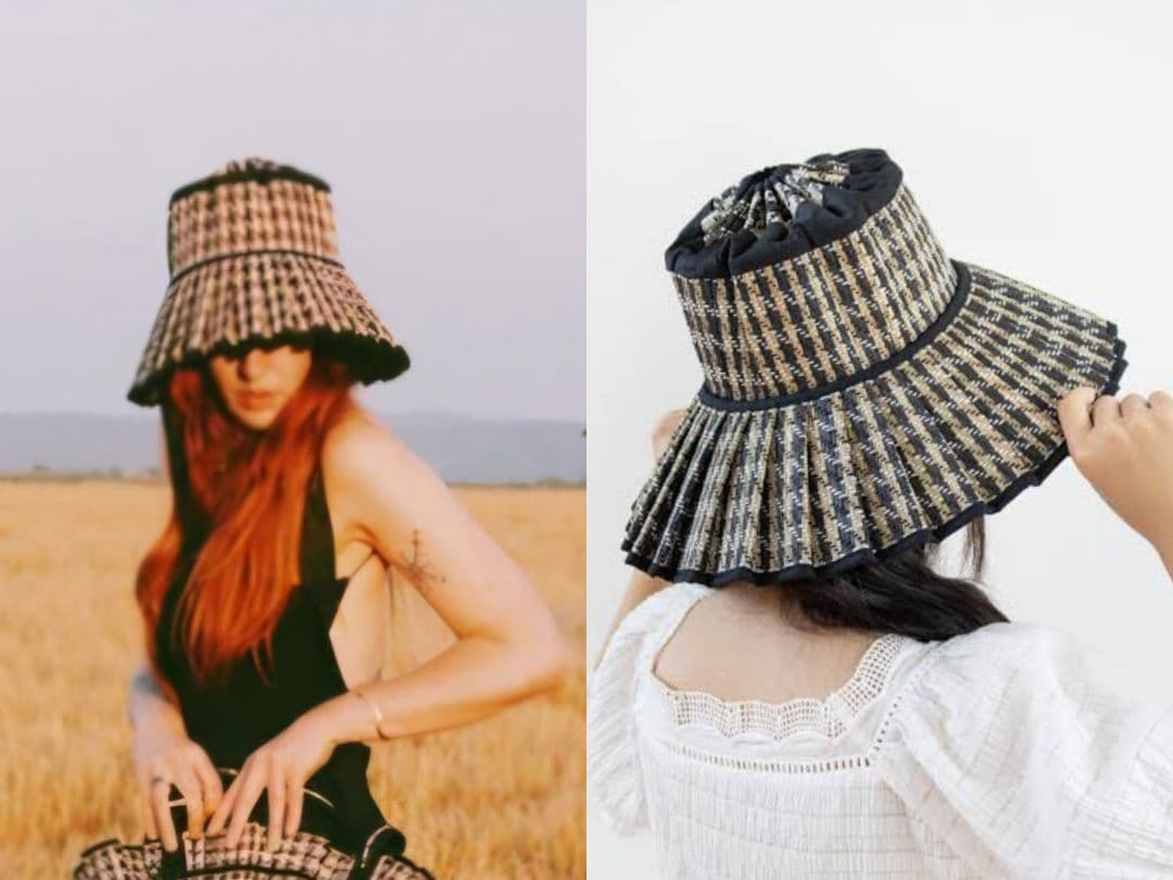 loma murrayローナマーレイ カプリ ローマ 麦わら帽子 折り畳みハット