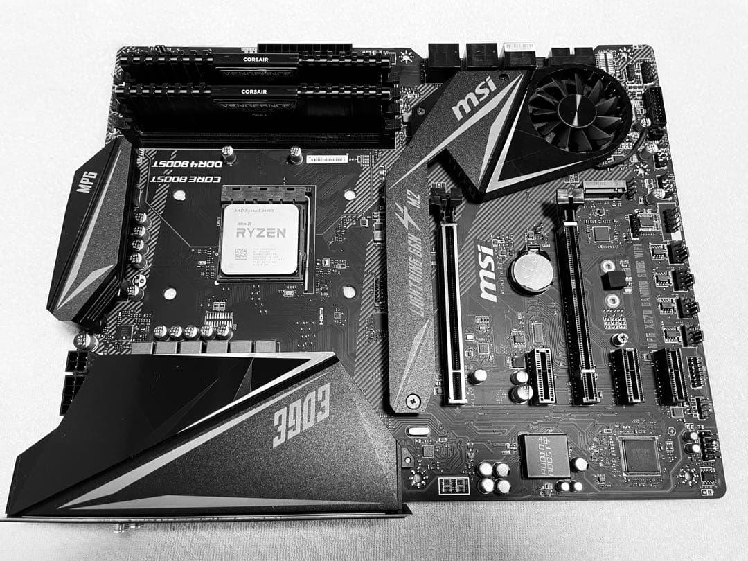 MPG X570 GAMING EDGE WIFI CPU+RAMセット