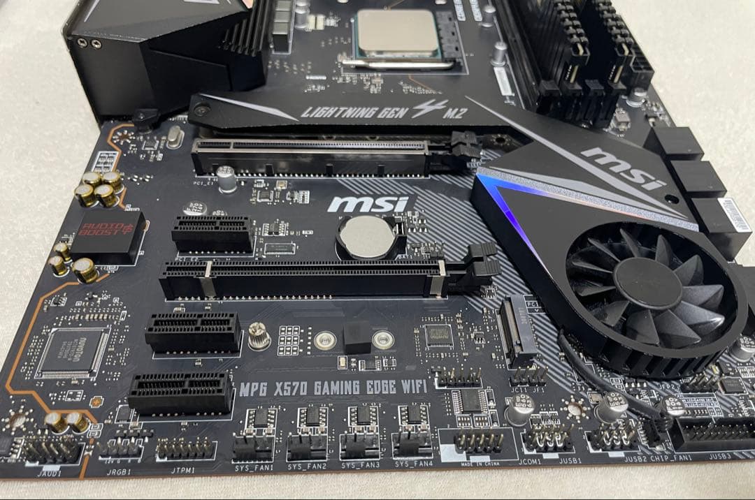 MPG X570 GAMING EDGE WIFI CPU+RAMセット