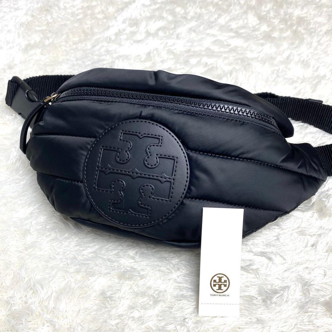極美品　トリーバーチ　ボディバッグ　エラ　ベルトバッグ　キルティング　ナイロン